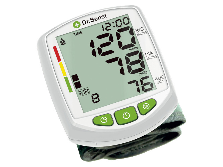 Gehe zu Vollbildansicht: Dr. Senst Blutdruckmessgerät »BP880W174« Handgelenk, Blutdruck und Puls - Bild 1