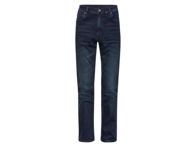 Gehe zu Vollbildansicht: LIVERGY® Herren Jeans, Straight Fit, im 5-Pocket-Style - Bild 4
