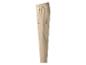 Herren-Cargohose in Beige mit elastischem Bund und Seitentaschen.