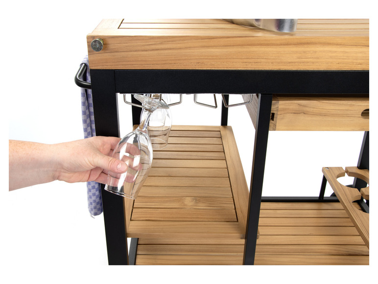 BBQ Grillwagen »Jack« mit Glashalter