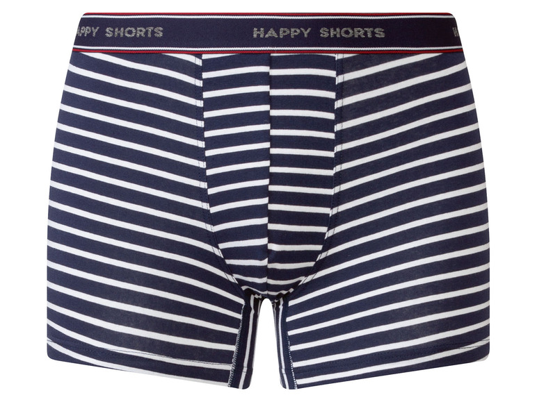 Gehe zu Vollbildansicht: Happy Shorts Herren Boxershorts, Jersey-Material, 2 Stück - Bild 9