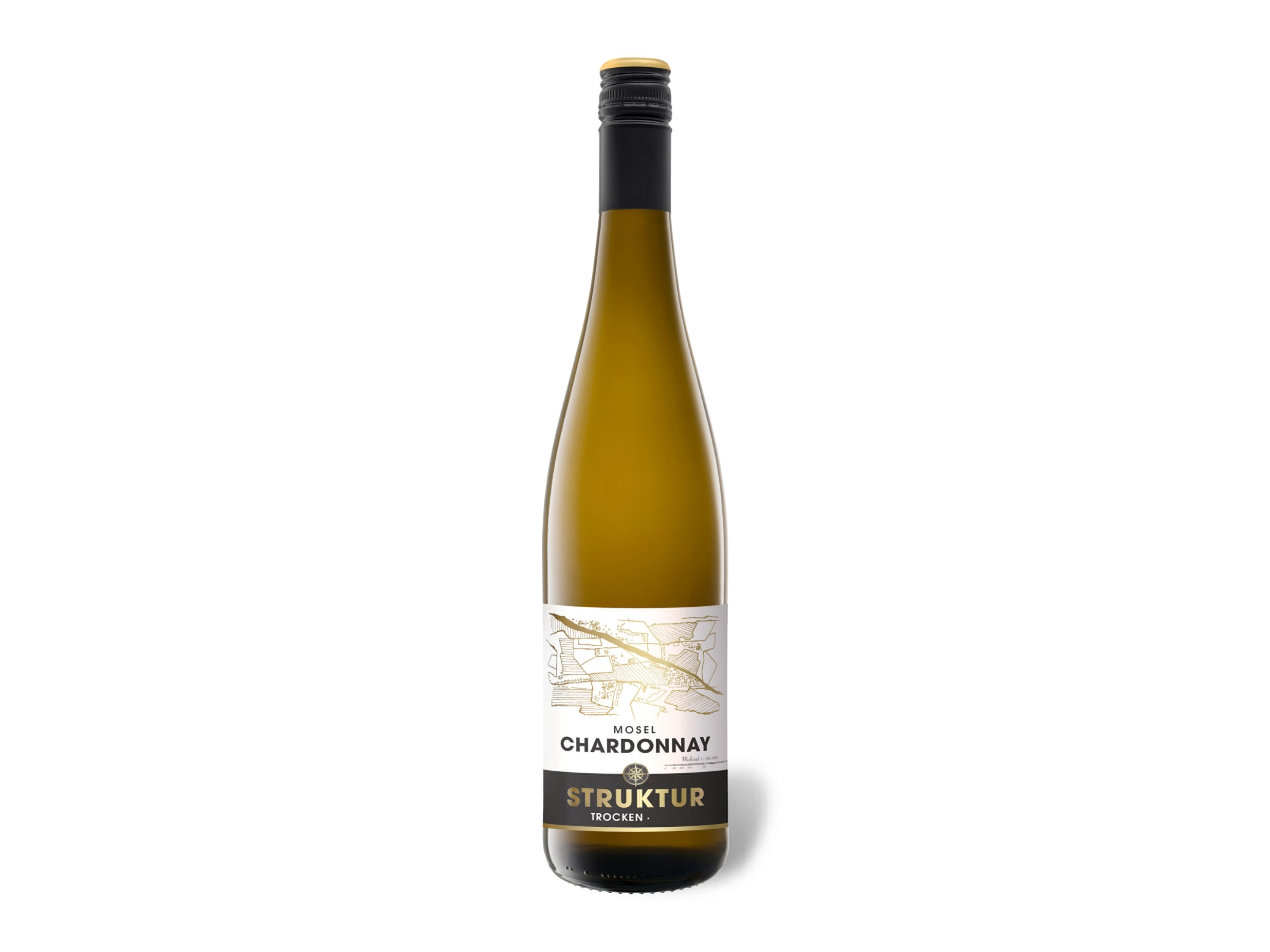 Lidl Wein-Angebot - Struktur Chardonnay Mosel trocken, Weißwein 2025