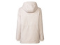 Beige Jacke mit Kapuze