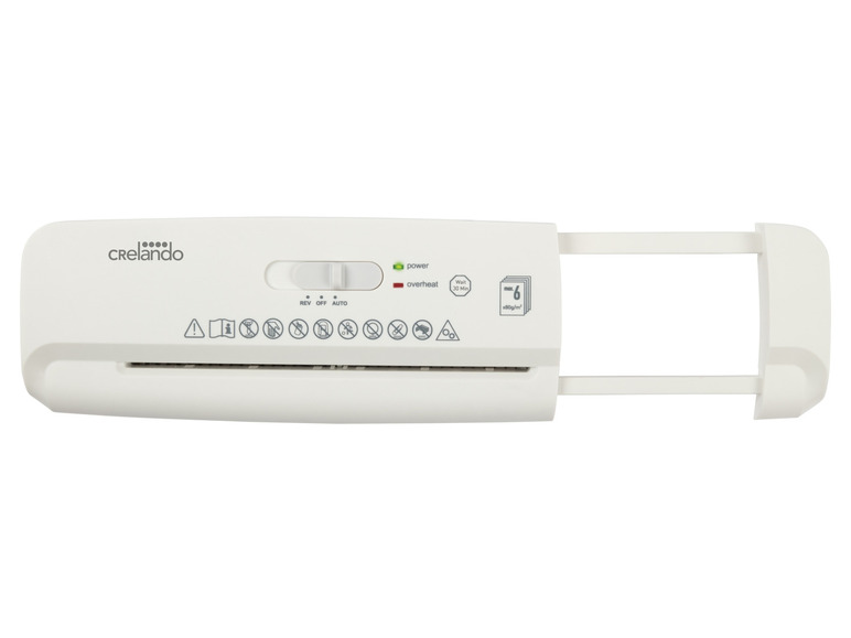 Aufsatz-Aktenvernichter »CAV 190 C2«, mit Teleskoparm