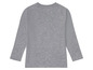 Ein graues Langarmshirt für Kinder.