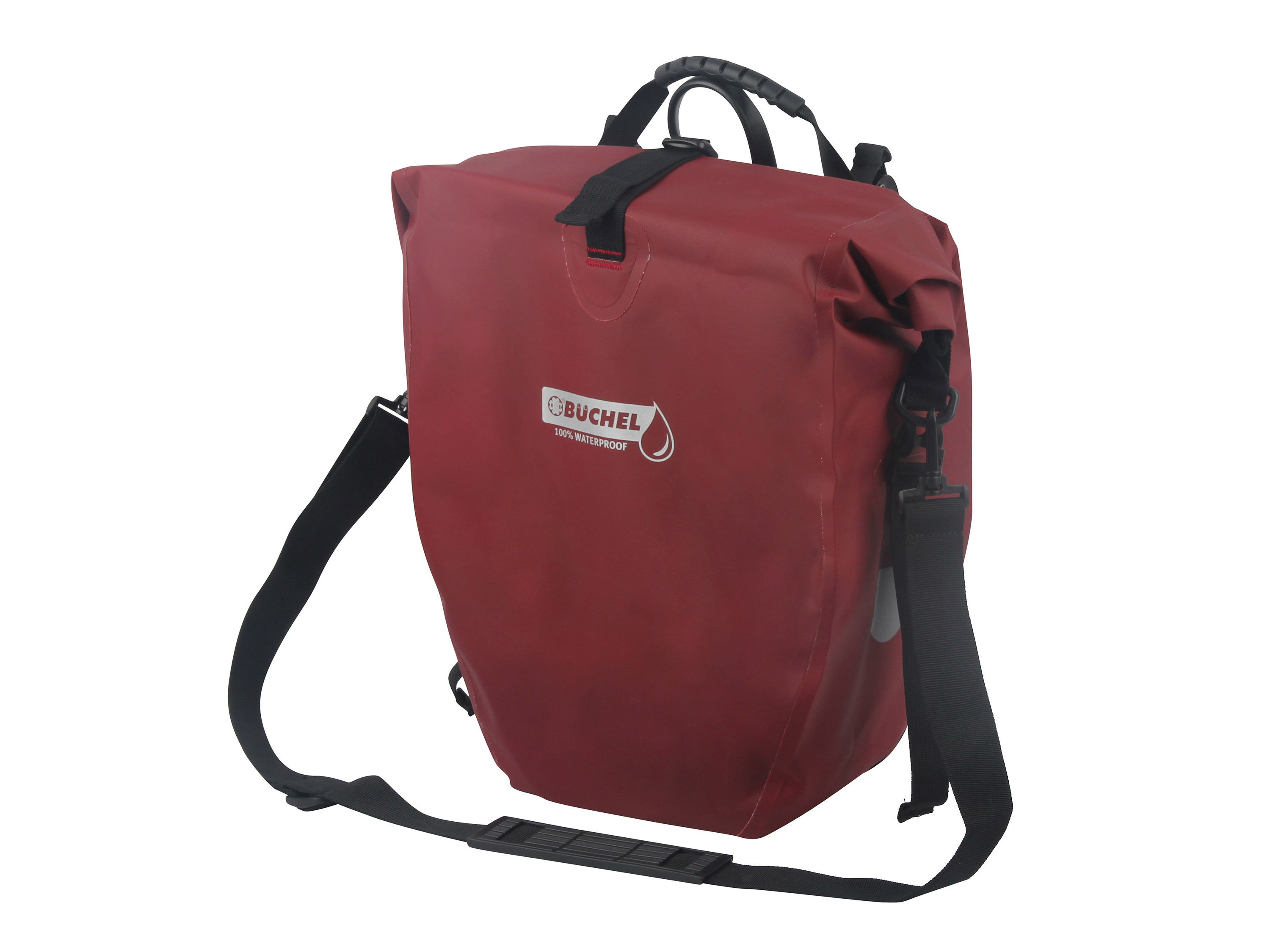 Büchel Fahrrad-Gepäckträgertasche (merlot) | 04260629691829