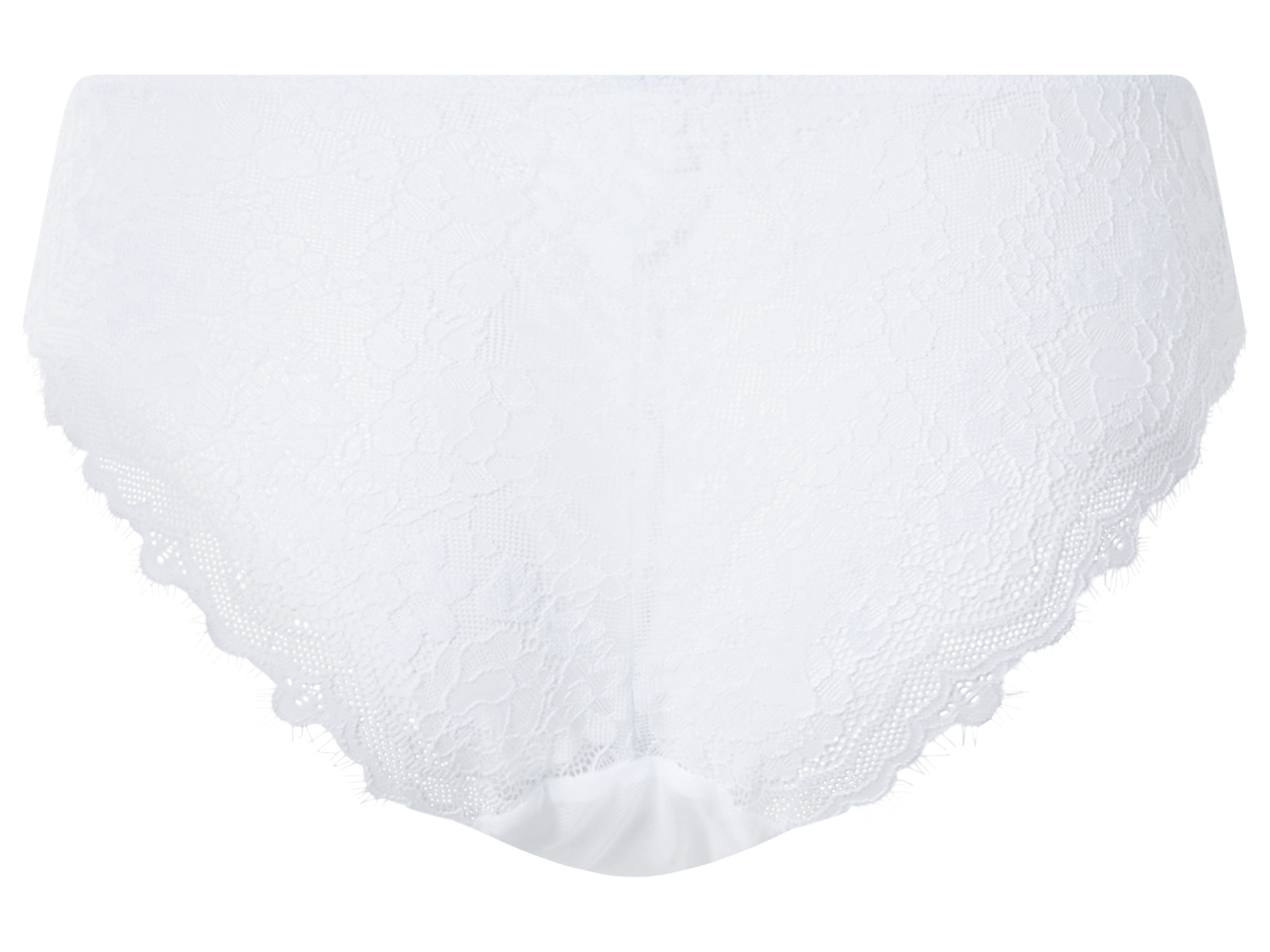 Thumbnail - esmara® Damen Slip mit Spitze, 2 Stück (Weiß, XS(32/34))