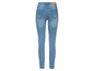 Hellblaue Damen-Skinny-Jeans.