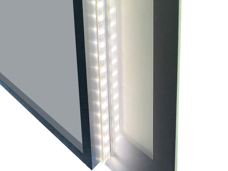 Gehe zu Vollbildansicht: axentia LED-Spiegel, modernes, zeitloses Design - Bild 6
