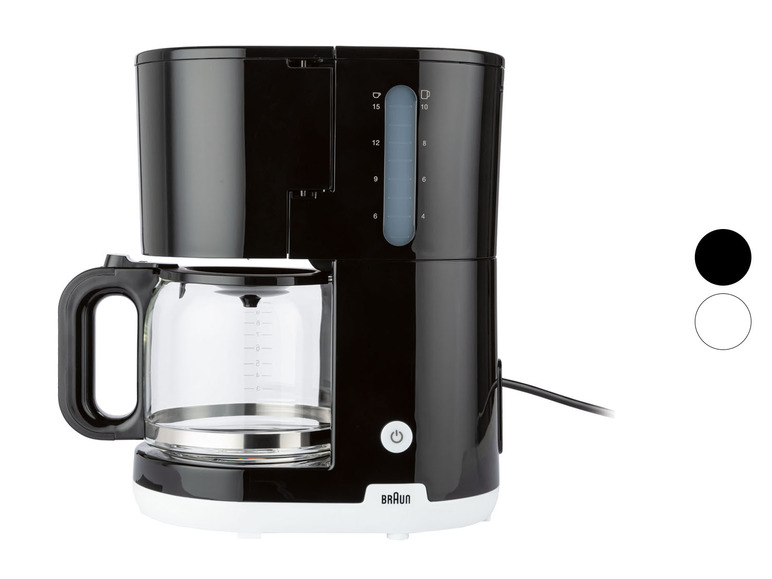 Gehe zu Vollbildansicht: BRAUN Filter Kaffeemaschine »KF1100BK«, 1000 W, OptiBrew System - Bild 1