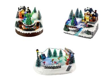 LIVARNO home LED-Weihnachtsdorf