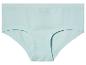 Ein Paar hellblaue Damen-Unterhosen.