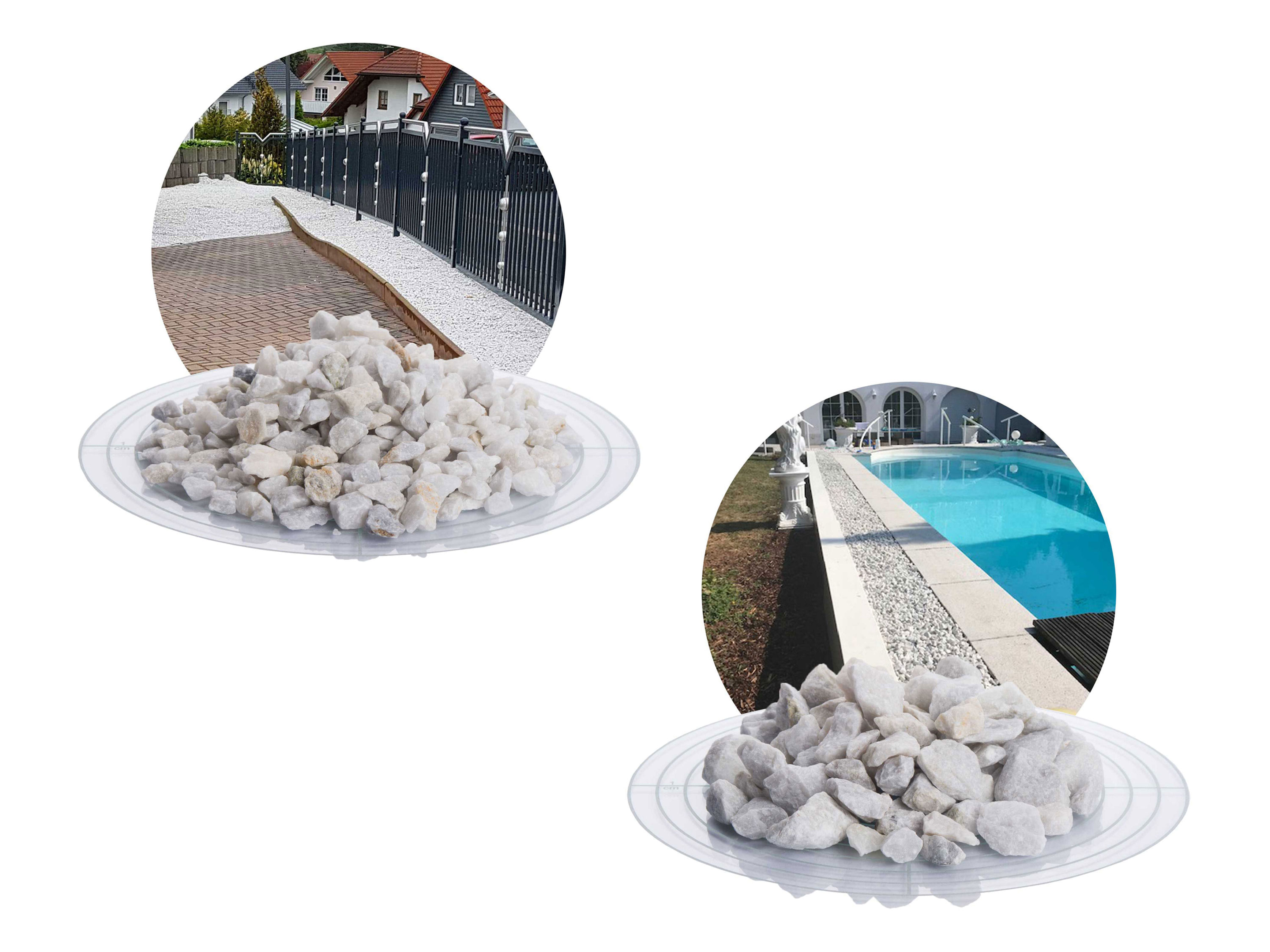 Schicker Mineral Marmor Ziersplitt