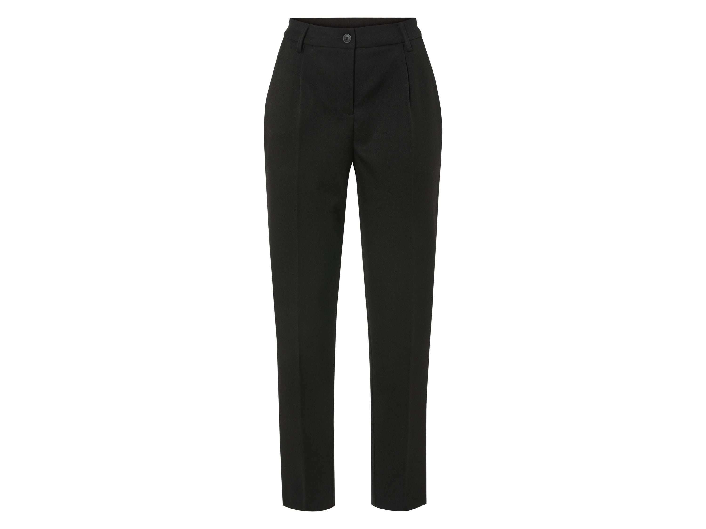 esmara® Damen Slacks (Schwarz, 40)““ | 00 Bügelfalte
