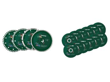 PARKSIDE® Diamant-Trennscheiben-Set / Trennscheiben-Set, 4 Stück / 12 Stück