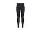 Schwarze Herren-Thermo-Leggings, Vorderansicht