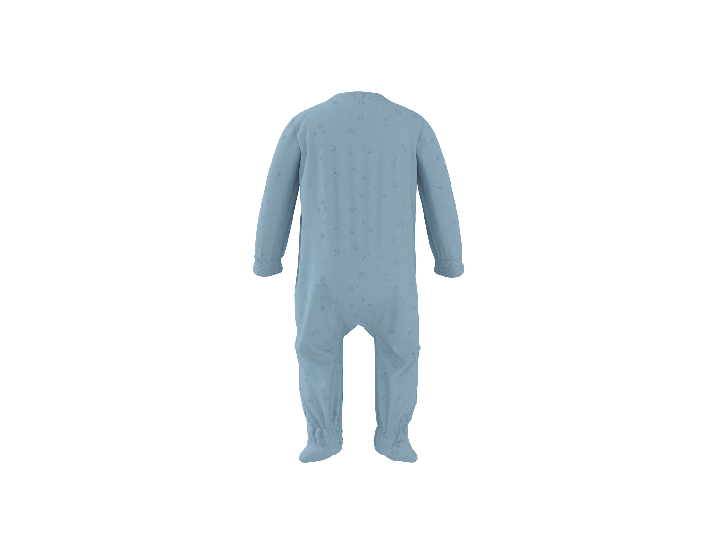 Thumbnail - lupilu® Baby Schlafoverall langarm (Hellblau, 50/56)