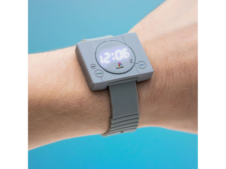 Gehe zu Vollbildansicht: Armbanduhr Playstation mit digitaler Uhranzeige - Bild 3