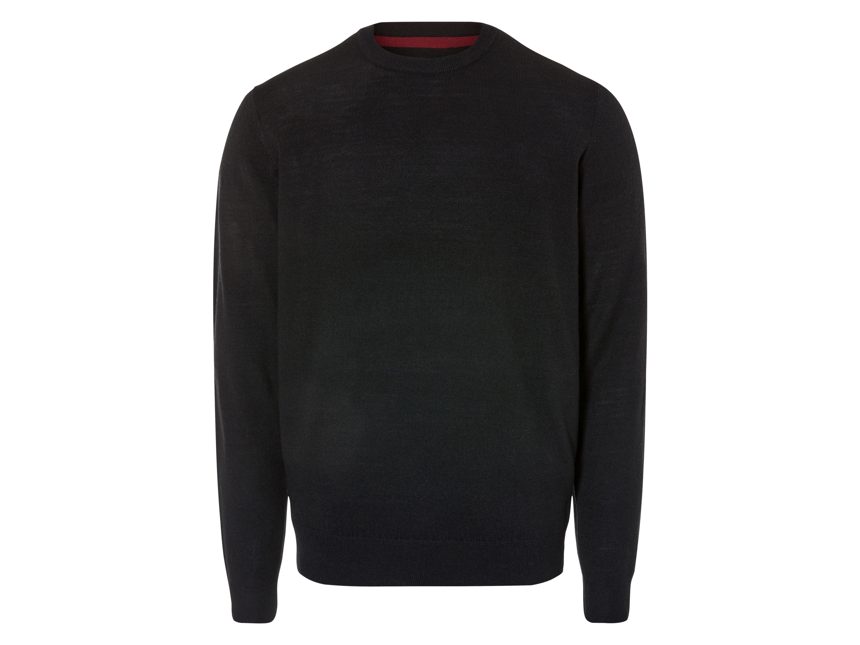 LIVERGY® Herren Pullover aus Merino (Schwarz, XL(56/58))““ | schwarz: mit Rundhalsausschnitt Produktmerkmale table{width:100%