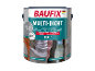 Baufix Multi-Dicht, 3 kg Eimer, graue Dichtmasse.