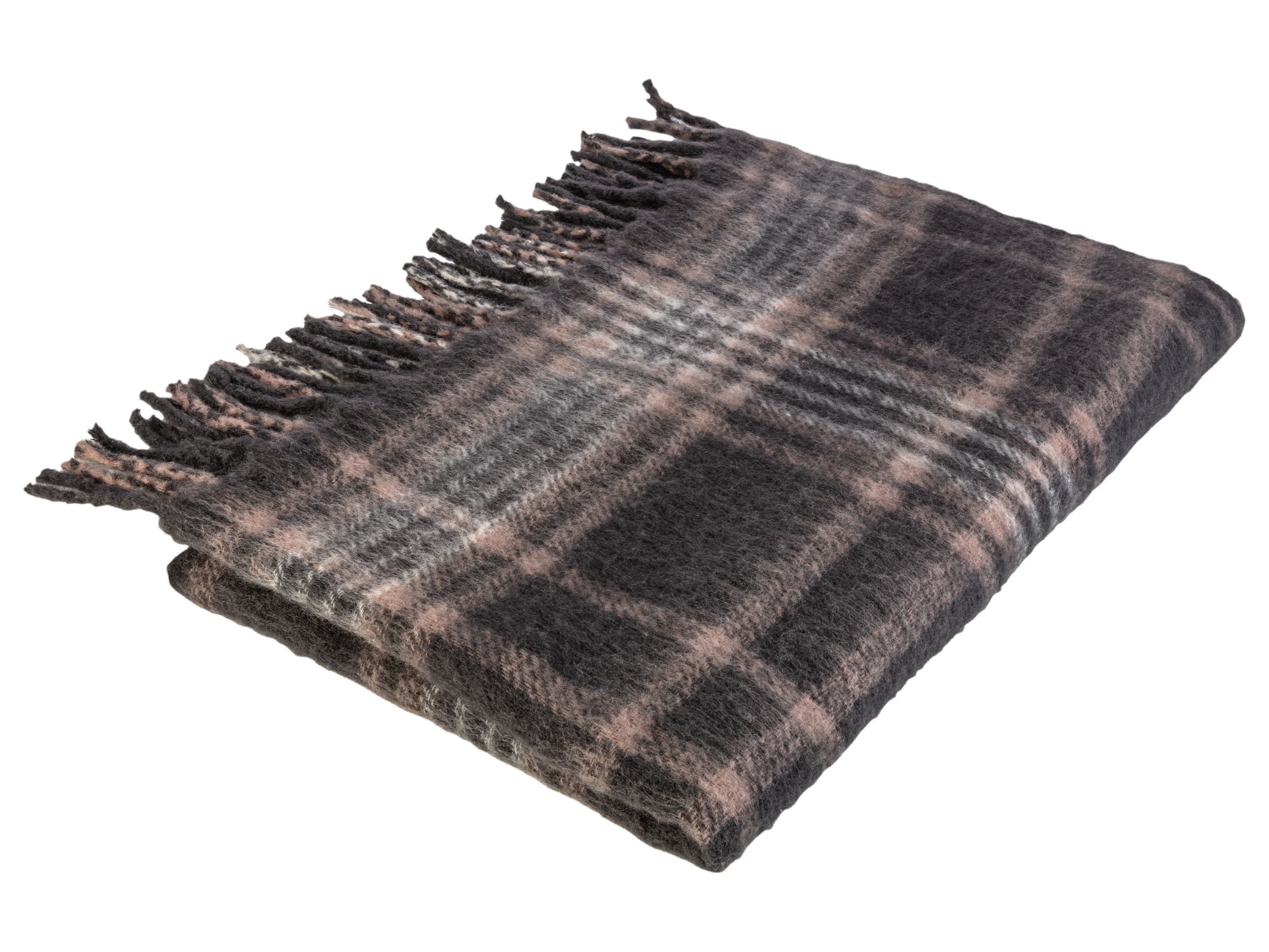 Thumbnail - LIVARNO home Decke Jacquard (dunkel/karo)