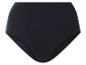 Schwarze High-Waist-Bikinihose