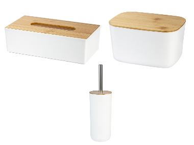 LIVARNO® Toilettenbürste / Kosmetik-Taschentuchbox / Aufbewahrungsbox