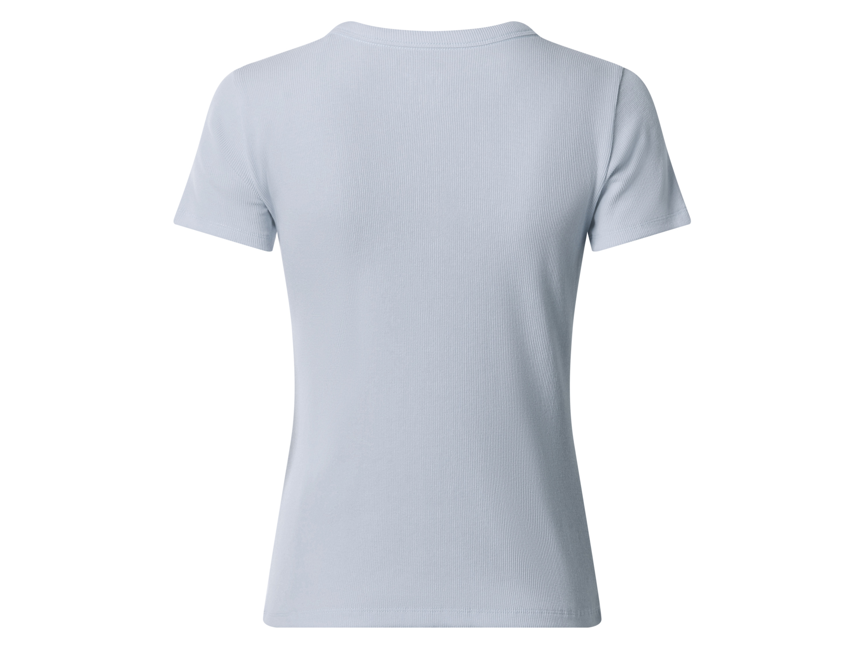 Thumbnail - esmara® Damen T-Shirt Rippe (Blau, M(40/42))