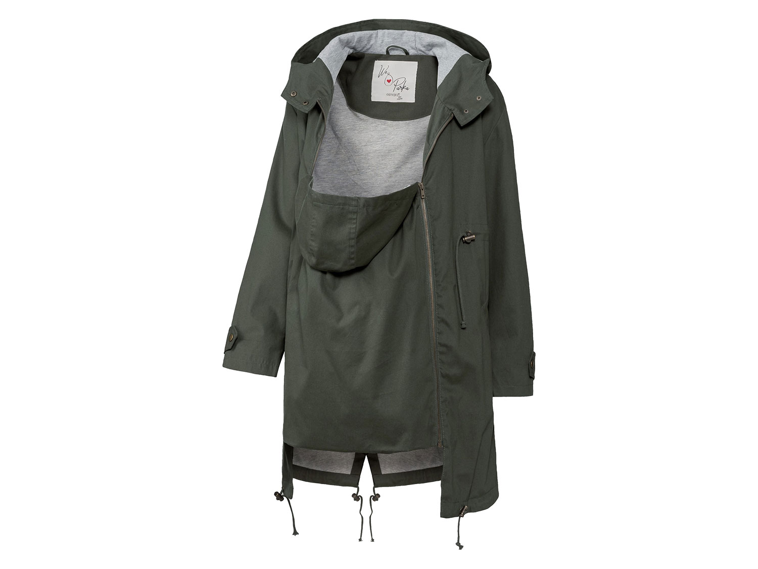 ESMARA® Damen Parka (Khaki, 42)""