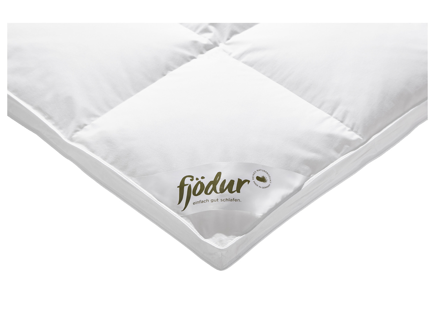 Fjödur Luxus Gänsedaunen- Kassettenbettdecke, extra wa…