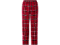 Rote Herren-Pyjamahose mit Karomuster