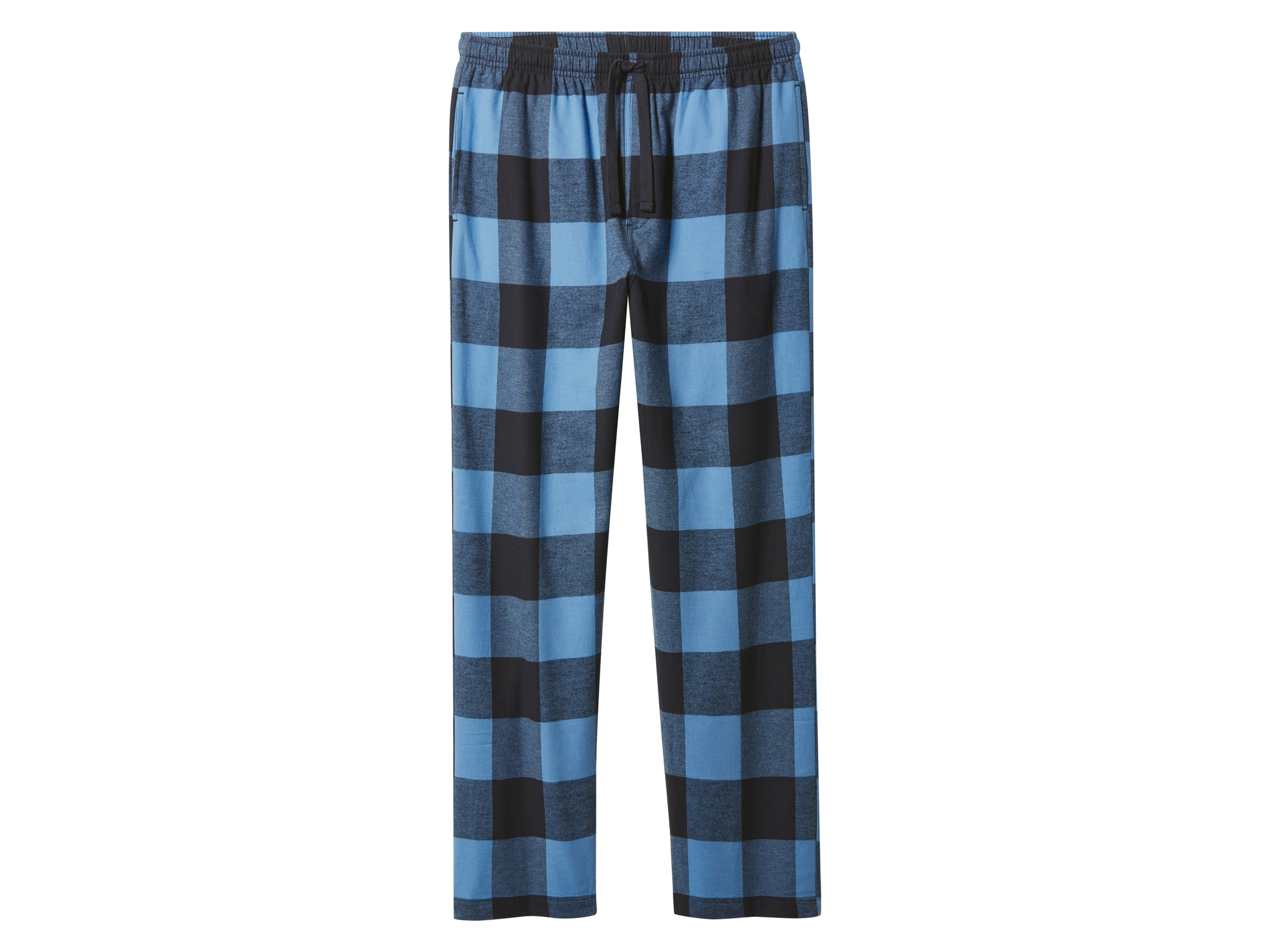 Thumbnail - esmara Men Herren Pyjama mit Hose aus Flanell (Blau, M (48/50))