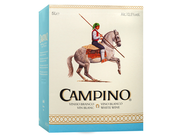 Gehe zu Vollbildansicht: Campino Vinho Branco 5-l-Bag-in-Box trocken, Weißwein - Bild 1