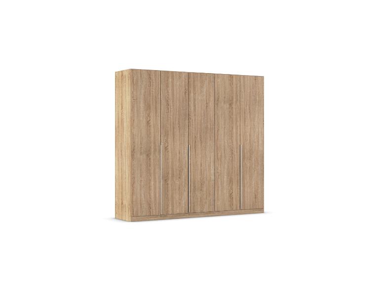 Heller Holzkasten mit vier Türen.