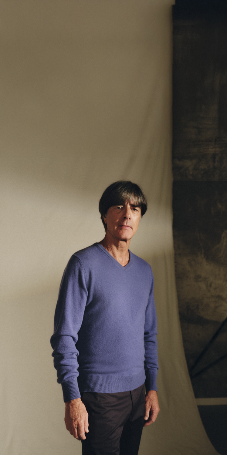 STRENESSE Herren Kaschmirpullover »Jogi Löw - Kollektion« (Blau) – Bild 2 von 4