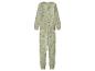 Kinder-Pyjama-Set in Salbeigrün mit Smiley-Print