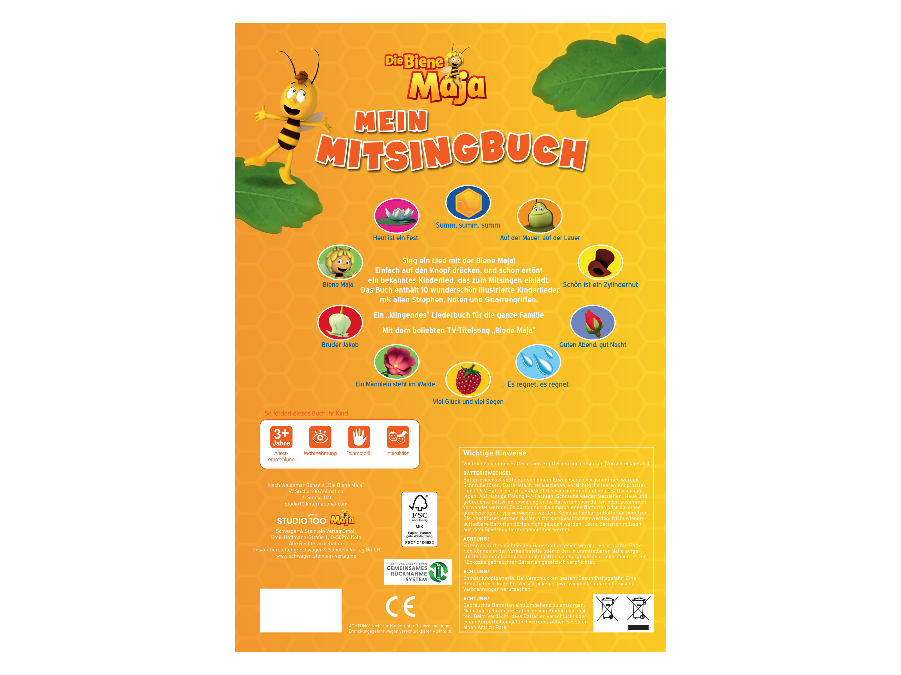 Kinder Soundbücher (Die Biene Maja) – Bild 2 von 2