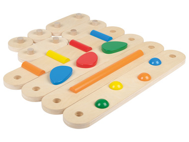 Playtive Holz-Balancierbalken-Set, 9-teilig