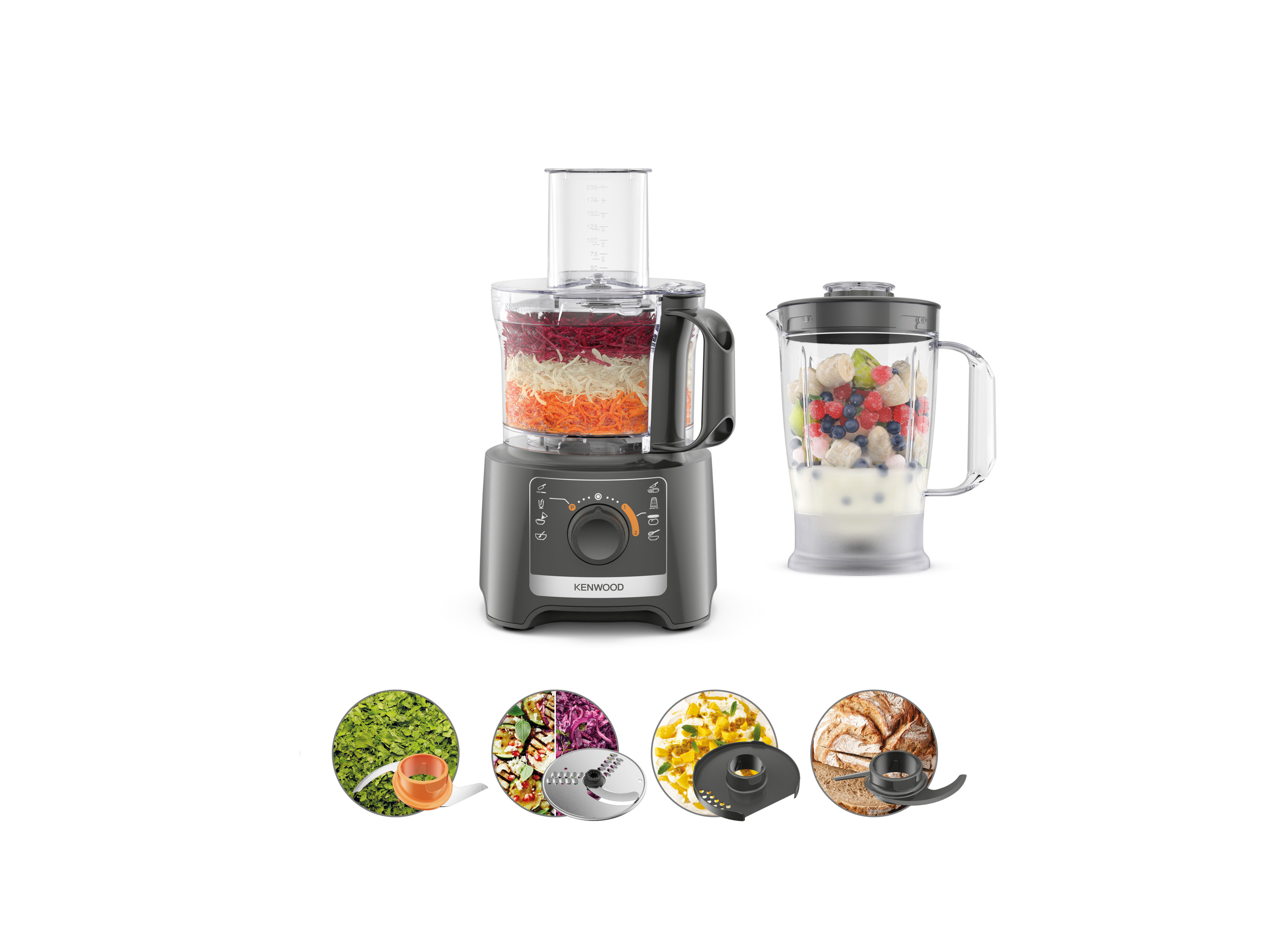 Kenwood Küchenmaschine »FDP 31.170.GY« 3