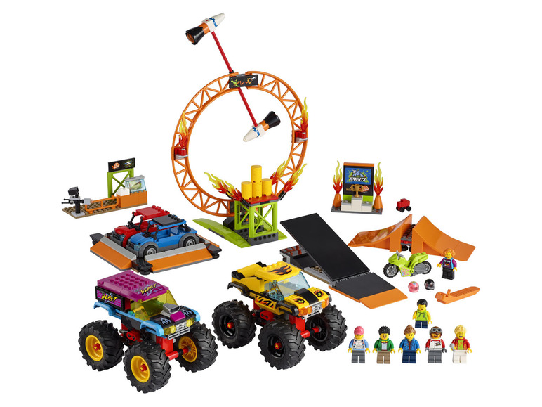 Gehe zu Vollbildansicht: LEGO® City 60295 »Stuntshow-Arena« - Bild 12