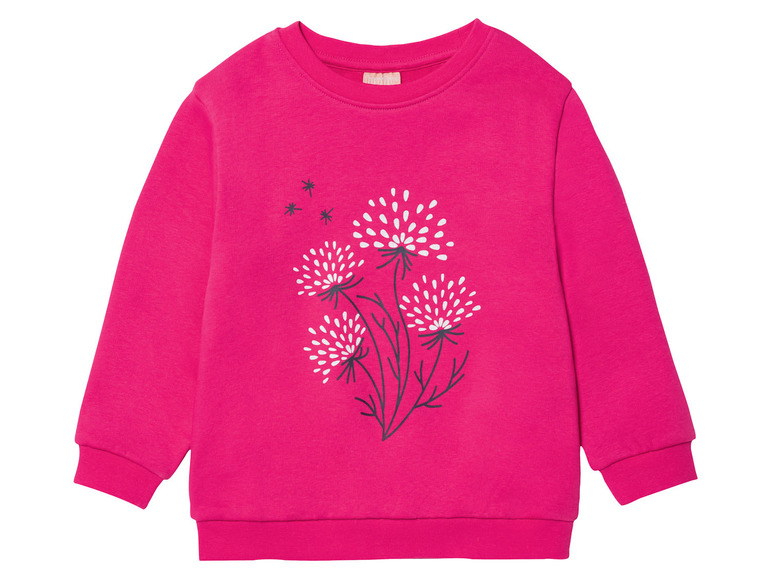 Gehe zu Vollbildansicht: lupilu Kleinkinder Mädchen Sweatshirt, mit Baumwolle - Bild 5