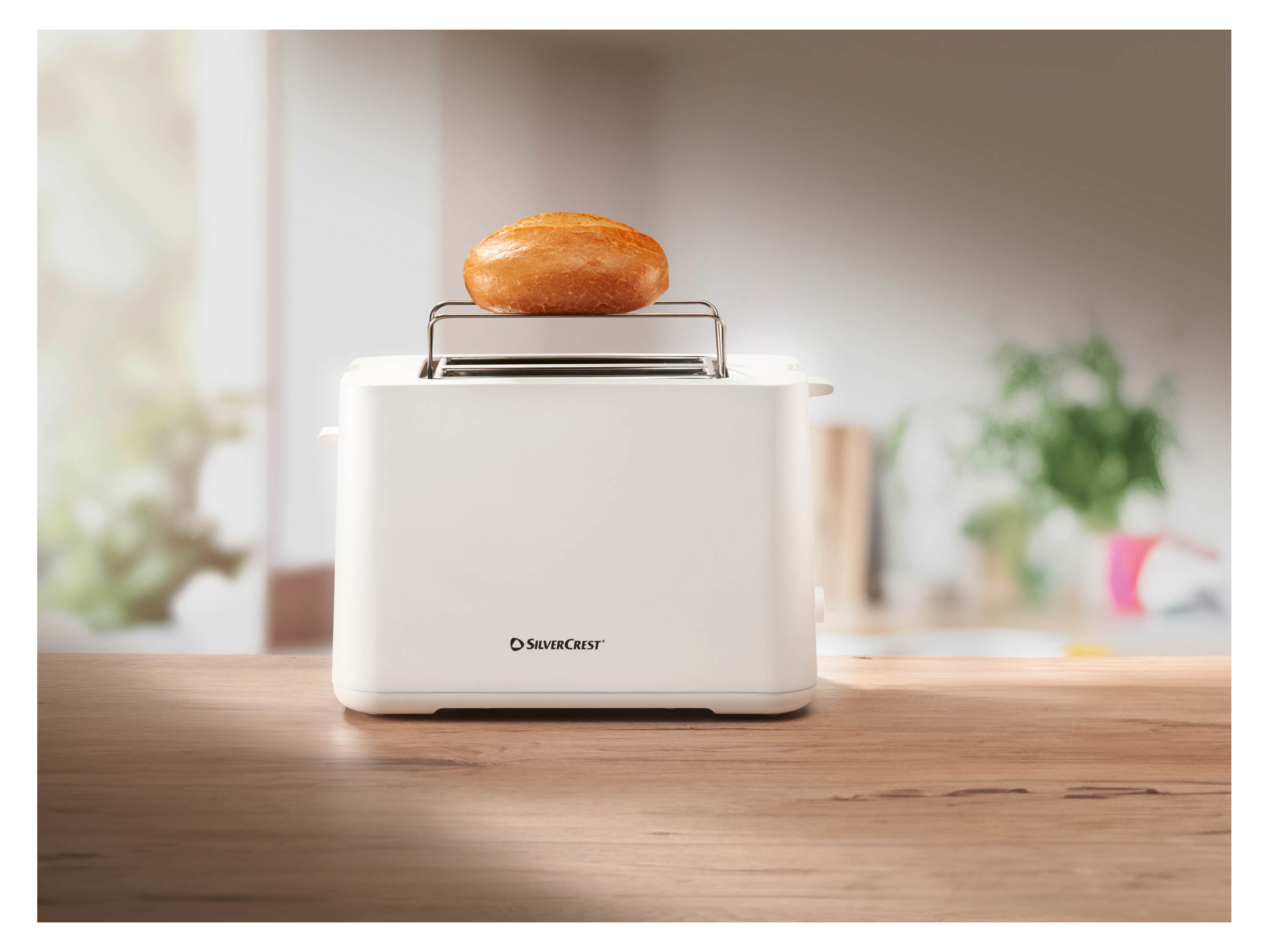 Thumbnail - SILVERCREST® Doppelschlitz-Toaster Kunststoff »STK 870 D1« (Weiß)