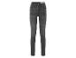 Dunkelgraue Skinny Jeans für Damen.