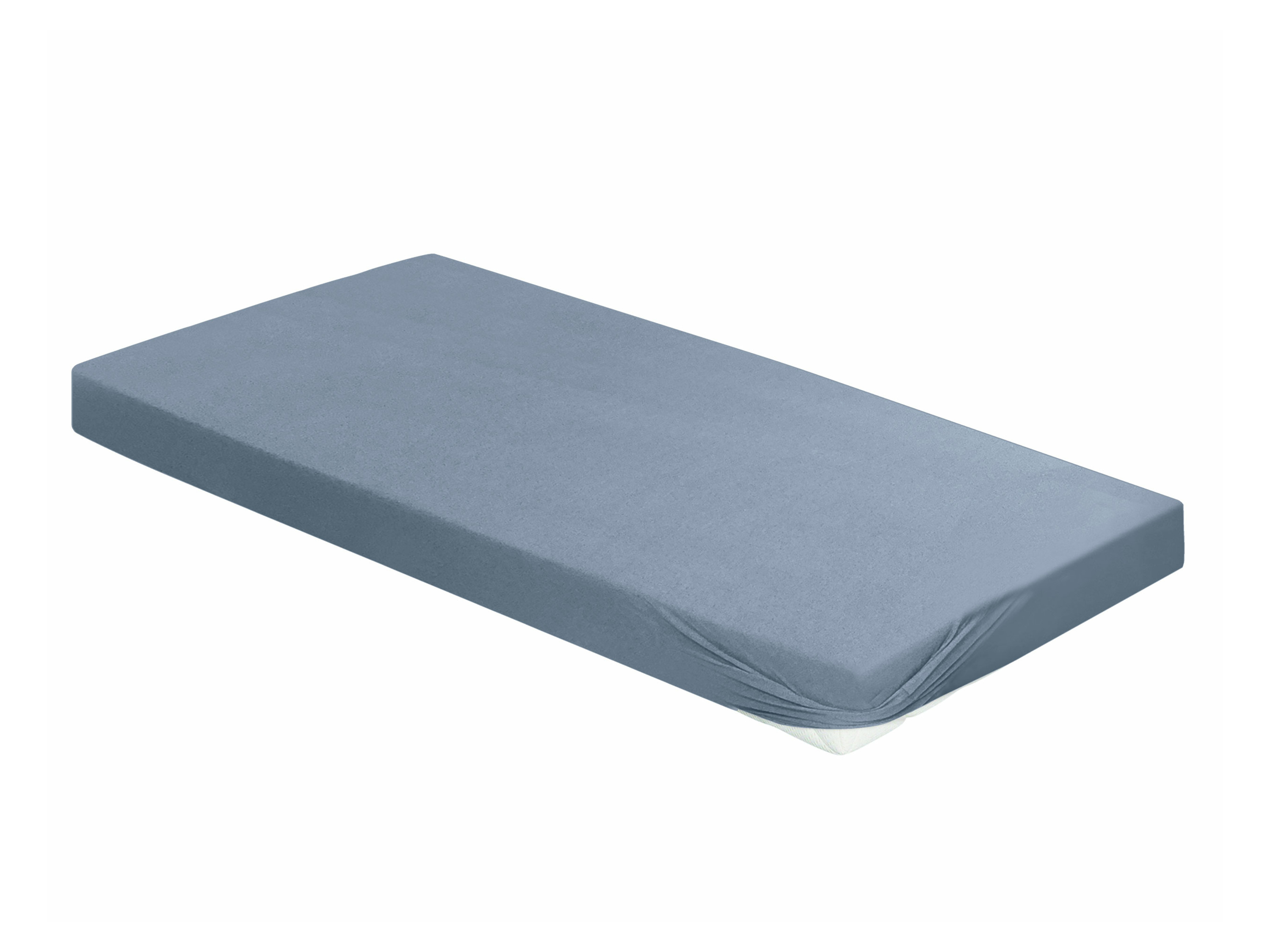 BIERBAUM Biber Spannbetttuch 1001 (21 jeans, 150 x 200 cm) – Bild 2 von 4
