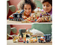 LEGO Jurassic World Spielset mit einem T-Rex, einem LKW und Minifiguren.