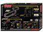 Carrera GO!!! Champions Racing Autorennbahn-Set Verpackung mit Streckenlayouts und Autos.
