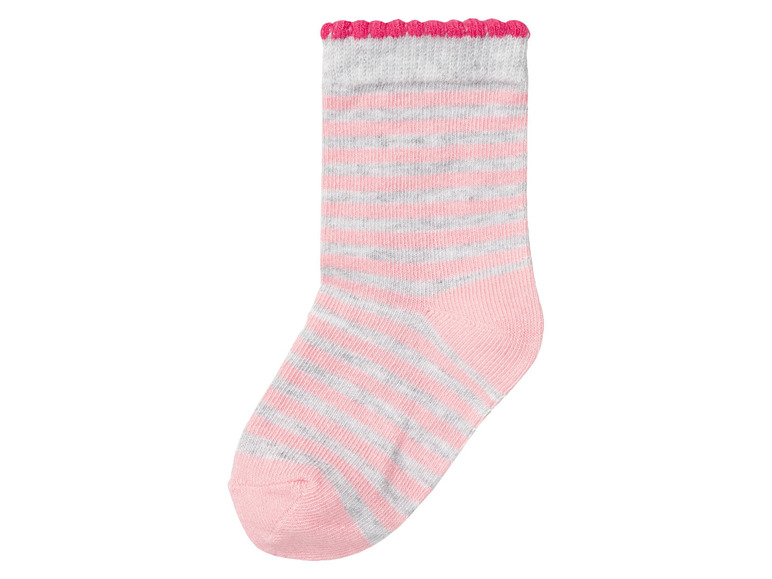 Gehe zu Vollbildansicht: lupilu Kleinkinder Mädchen Socken, 7 Paar, mit Bio-Baumwolle - Bild 18