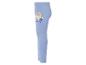 Hellblaue Kinderleggings mit blonder Prinzessin und „Follow your Heart“-Schriftzug.