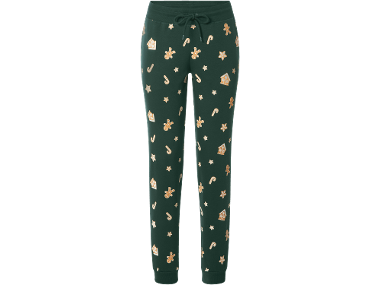 ESMARA® Damen Sweathose mit Weihnachtsmotiv