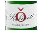 Weißwein-Etikett mit dem Text „Kabinett Riesling Feinherb“ in Schwarz und Rot.